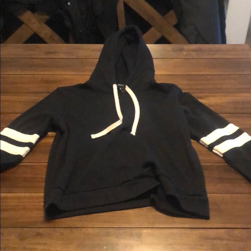 black hoodie from forever21